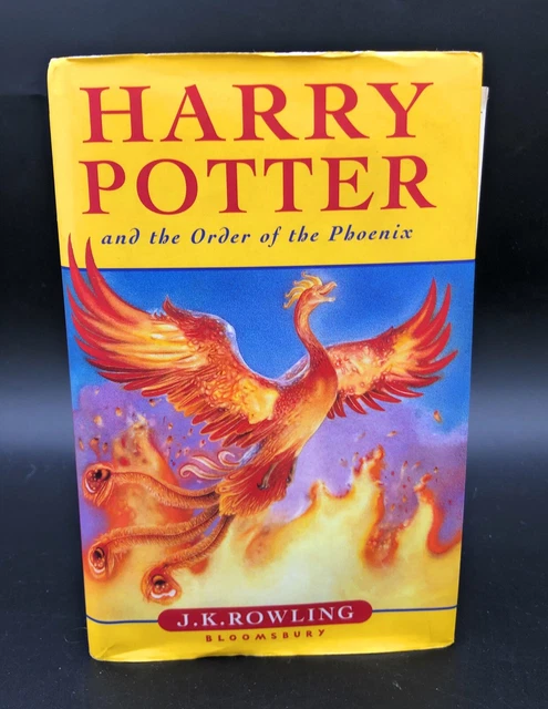 HARRY POTTER AND the Order of the Phoenix by J. K. Rowling Hardback ...
