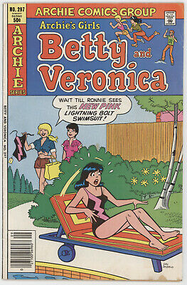 Archies Girls Betty And Veronica 297 Archie 1980 VG Bikini Swimsuit Dan DeCarlo