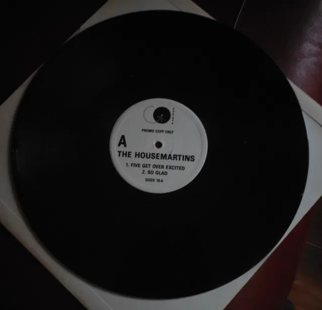 The Housemartins - Five Get Over Excited 12" 4 Track Promo Copy Single