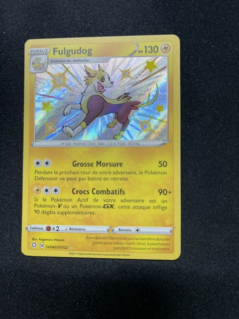 Coffret Fulgudog V SWSH085 Full Art Chromatique – 10 Cartes Pokémon Françaises