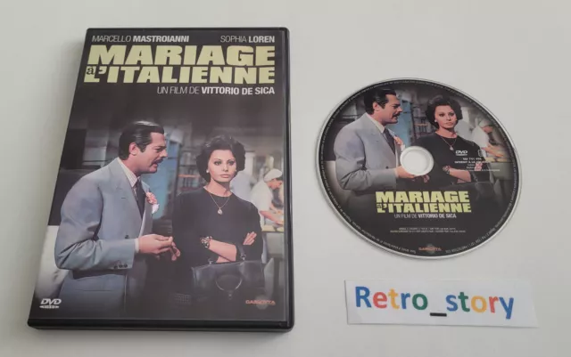 DVD Mariage à L'Italienne - Marcello MASTROIANNI - Sophia LOREN