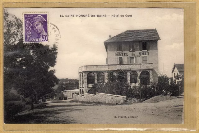Cpa Saint Honoré les Bains - Hôtel du Guet tp0138