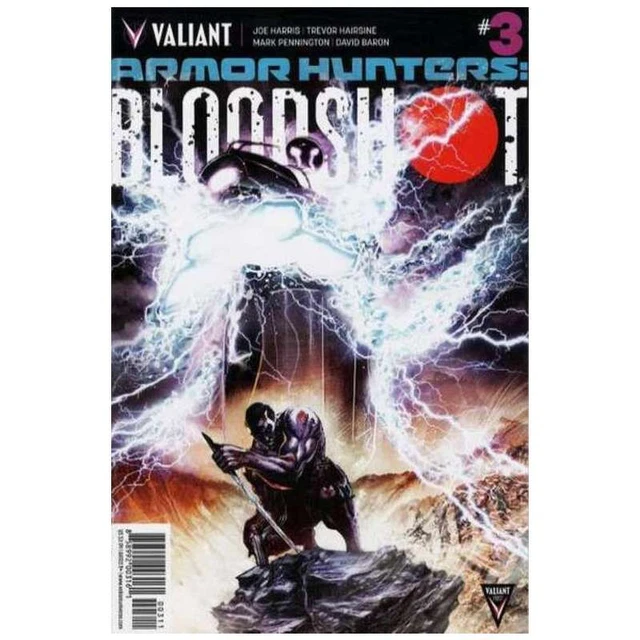 Armor Hunters: Bloodshot #3 in Near Mint condition. Valiant comics [l'