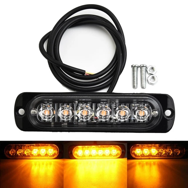LED Danger Warning Flash Clignotant Feu Lampe pour Remorque Auto Camion