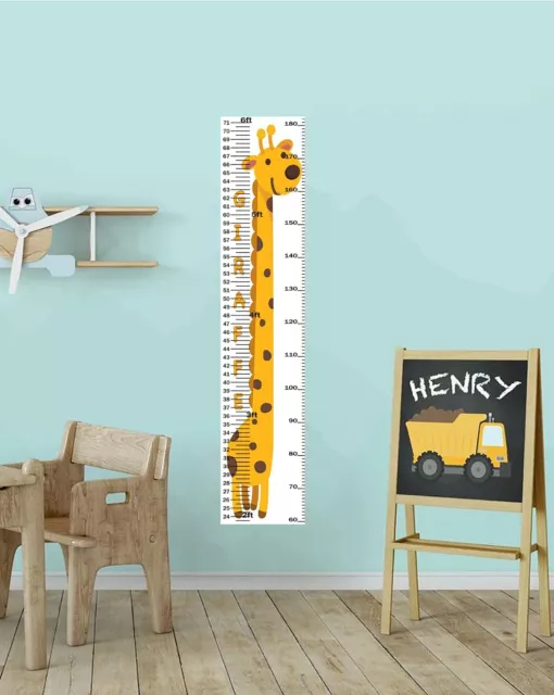 Height Chart for Kids, Growth Chart for Kids Boys Girls Chart Ruler for Grandkid 3