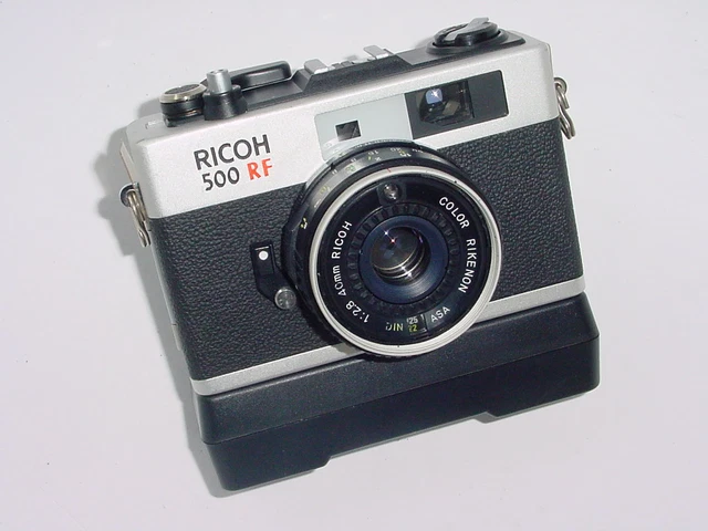 Ricoh 500 RF + SP Winder レンジファインダー カメラ