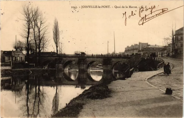 CPA Joinville le Pont - Quai de la Marne (274986)