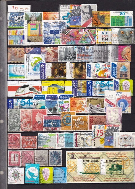 Schönes Lot Nierderlande gestempelt / meist Rundstempel