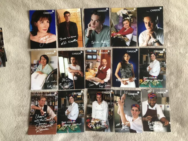 Crossroads  - Tv Soap - Signed Cast Cards X 15