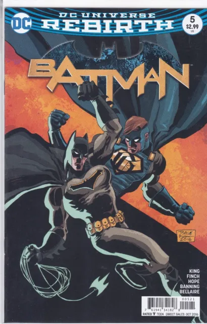Dc Comics Batman Vol. 3 #5 Oct 2016 Fast P&P Same Day Dispatch Sale Variant Cvr