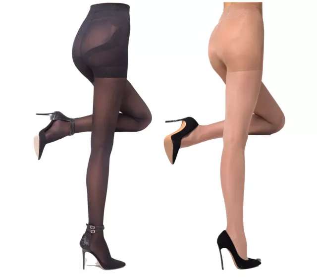 Sentelegri "Push-Up" Tights 20/40 Den,Shape Hips,Uplift Bottom,Pressing of Belly