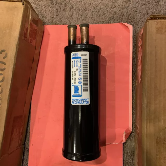 2 Tecumseh 5/8" Refrigerant Suction Accumulator TK05505 / TK00014000 NOS NIB