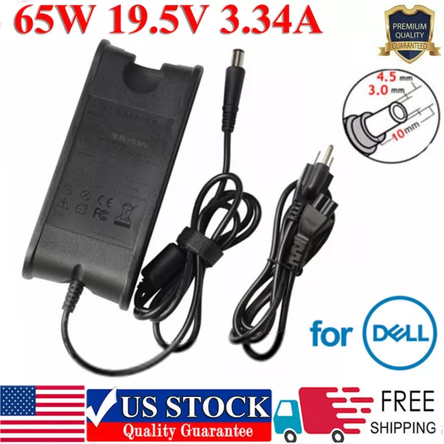 65W AC Power Adapter Charger For Dell Inspiron 15-3551 15-3552 15-3558 15-3559