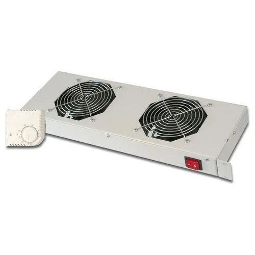 Digitus Ventola Con Termostato per Armadi Rack 19'' Con 2 Ventole Colore Nero Ra
