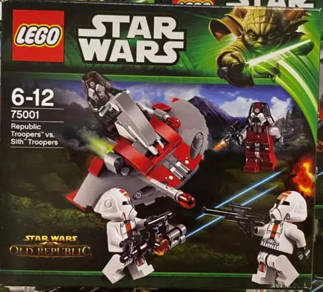Lego Star Wars 75001 Republic Troopers vs Sith Troopers NEU & OVP - Old Republic