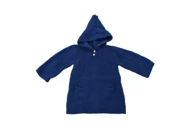 Blue Bonpoint Dress, Baby Girl, 12-18 Months