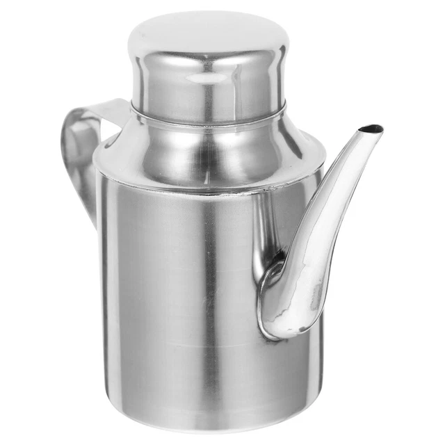 Récipient à Huile Inox 22 L Avec Robinet - Bidon De Stockage étanche, Qualité Alimentaire, Pour Cuisine