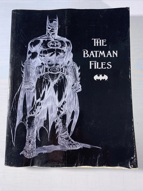 THE BATMAN FILES By Matthew Manning DC Comics