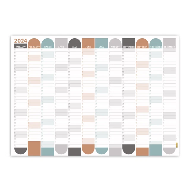2024 WALL PLANNER 2024 Wall Calendar Year Planner Monthly Planner