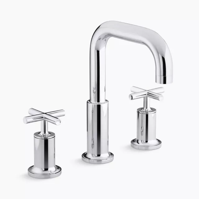 Kohler Purist K-T14428-3-CP Spa Tub Filler Deck Mounted Faucet Chrome