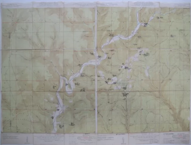 Original Survey Maps OIL & GAS WELLS Kettle Creek Tamarack Swamp Pennsylvania