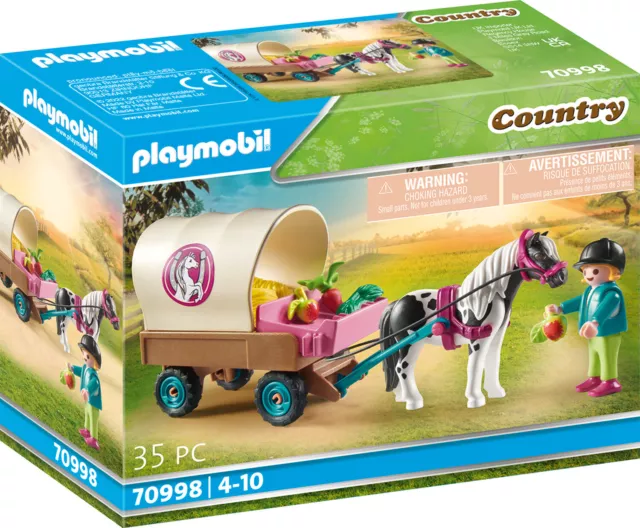 Playmobil Country 70998 Ponykutsche, Pferde  NEU / OVP