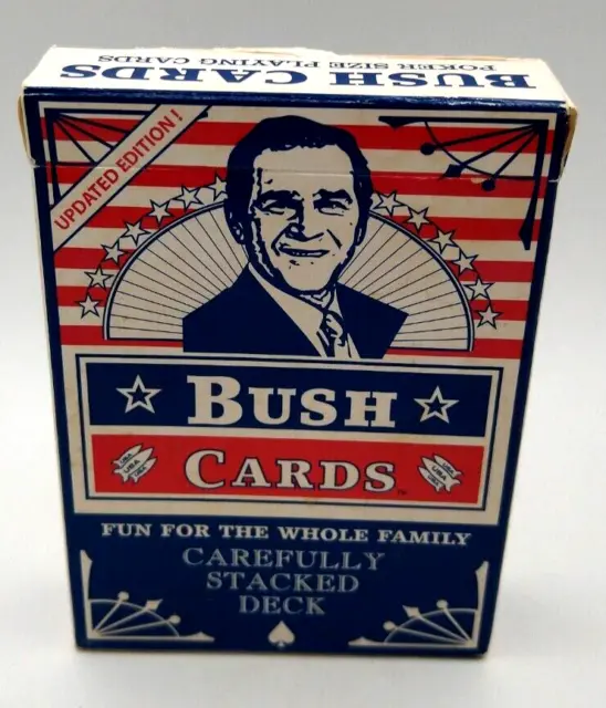President GEORGE W BUSH Republican Playing Cards Carefully Stacked Deck Complete