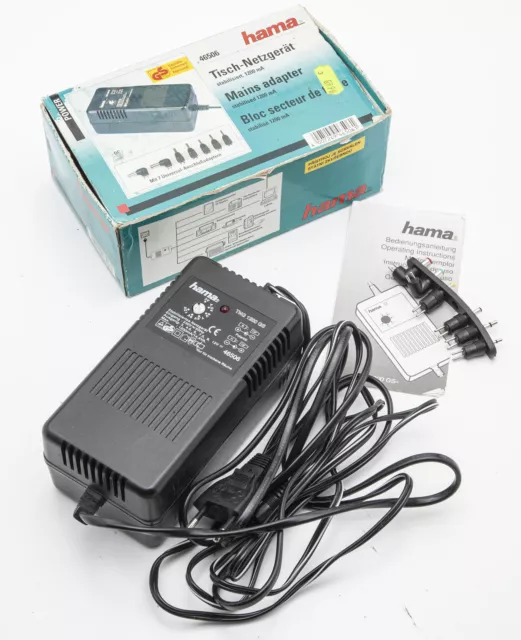 Hama Tisch-Netzgerät 1200mA 46506 Chargeur