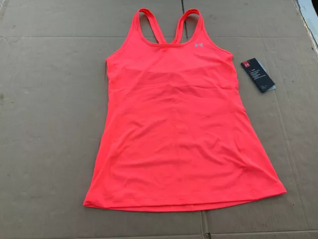 Under Armour Womens Vest Running Gym Fitness Pink New Most Sizes Tank Sleeveless