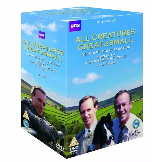 All Creatures Great and Small Series 1 - 7 + XMAS SPECIALS DVD Box Set CLEARANCE