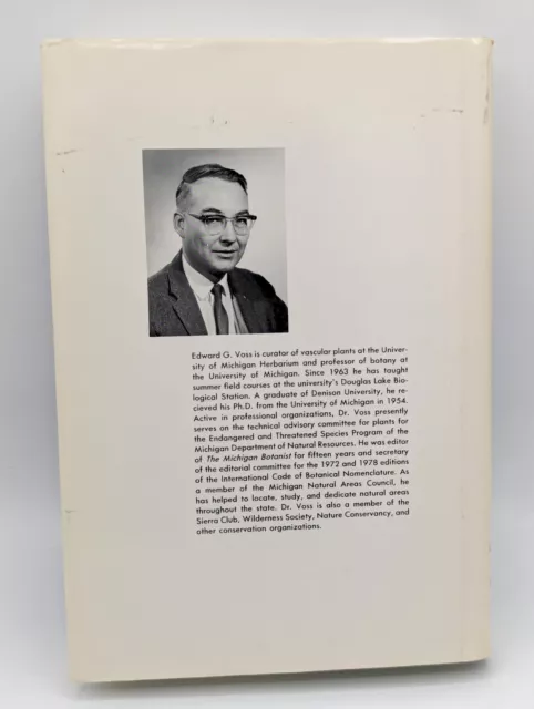 Monocotileras Michigan Flora Edward G Voss Parte 1 Gimnospermas 1972 Segundo Estampado 1980 2