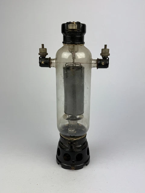 Tube à Vide EIMAC 100TH – Triode émettrice Jan-CIM, Base Noire, Occasion