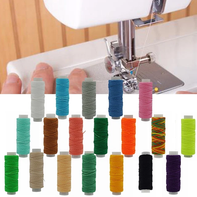 Carteras hilo de cera bolsos anudados fuertes para coser tejidos duraderos