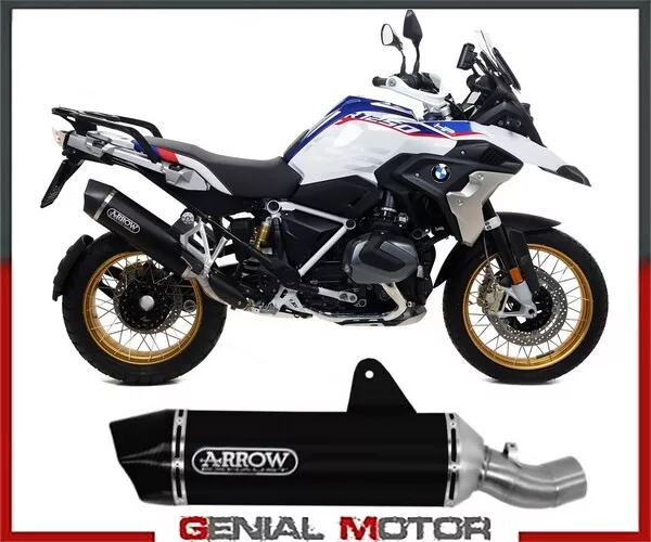 Terminale di Scarico Arrow Maxi Race-Tech Alluminio Dark BMW R 1250 GS 2019 2021