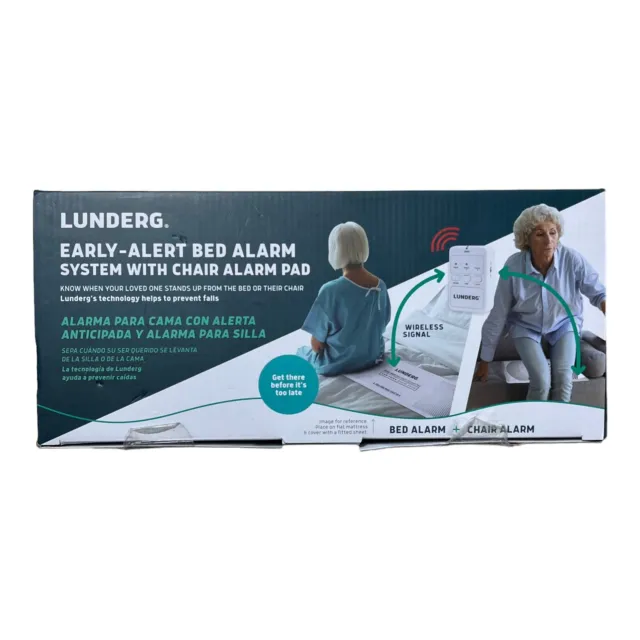 NUEVO Sistema de alarma para silla de cama Lunderg inalámbrico sensor de alerta temprana almohadilla cuidado de ancianos