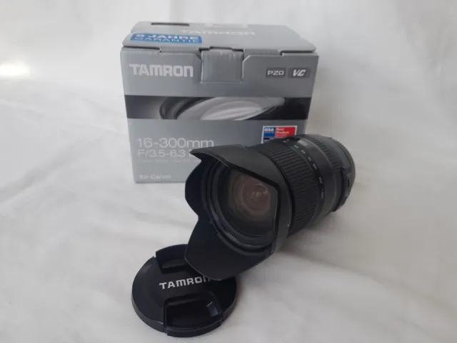 Tamron AF B016 16-300 mm F/3.5-6.3 Di-II VC PZD Objektiv (für Canon)