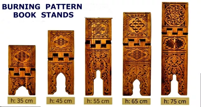 CARVED Wooden Quran / Bible/ Torah Holy Books Stand, Handmade Stand,Father Gift