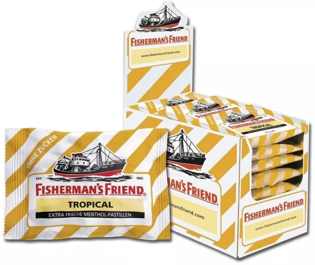 Fishermans Friend Tropical - 24 x 25g - mit MULTI-RABATT ab 25,19 €