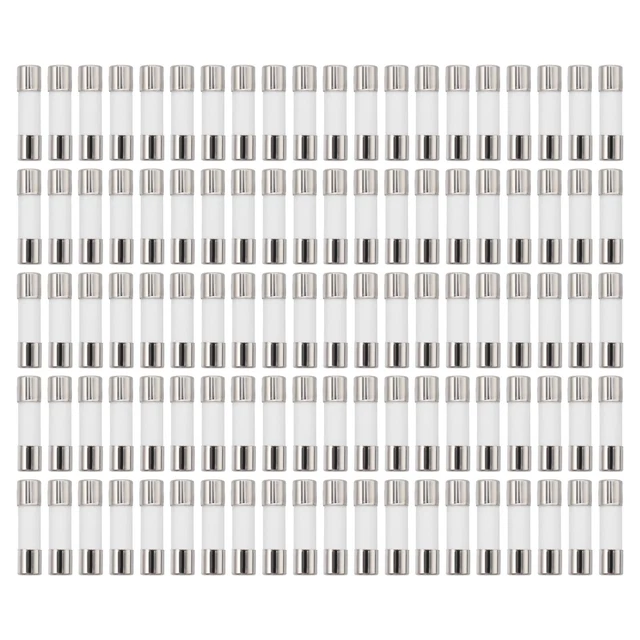 100Pcs 20 Ampère 250V Voiture Rapide Coup Céramique Fusible 5x20mm 0.20"x0.79"