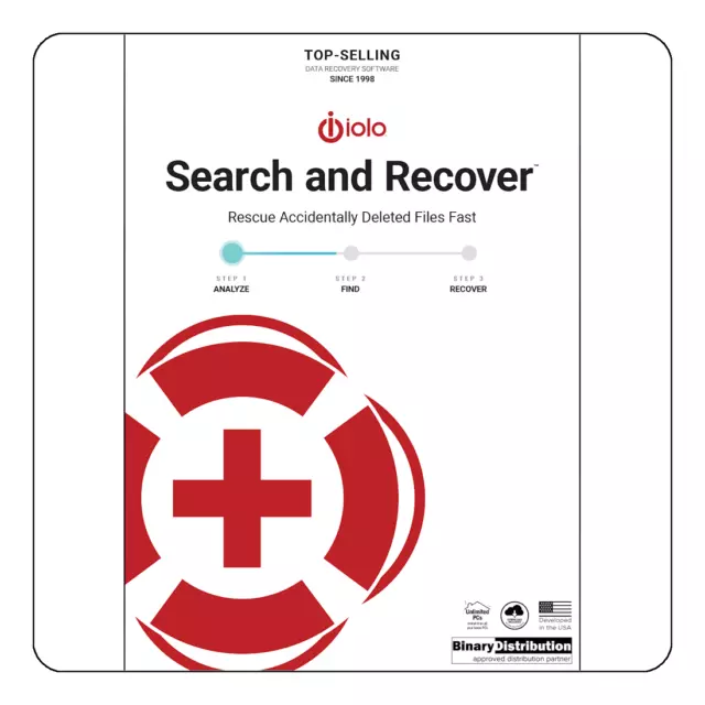 Iolo Search and Recover - 10 PC - 1 Year - [Download]