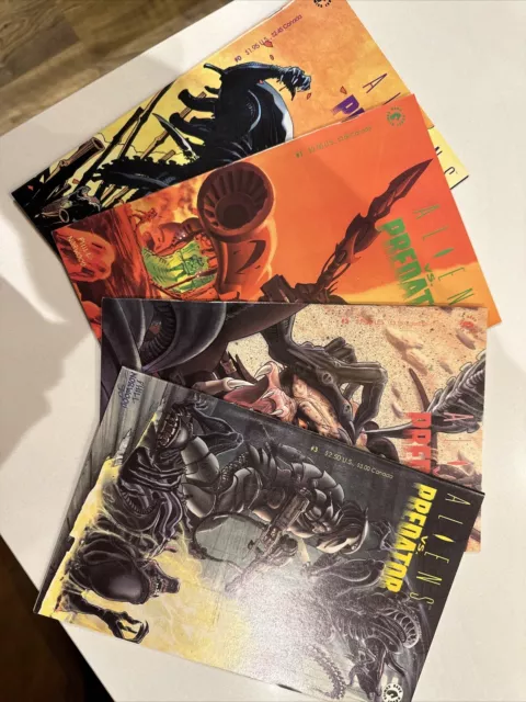 Aliens vs Predator Vol 1 #0, #1, #2, #3 Dark Horse