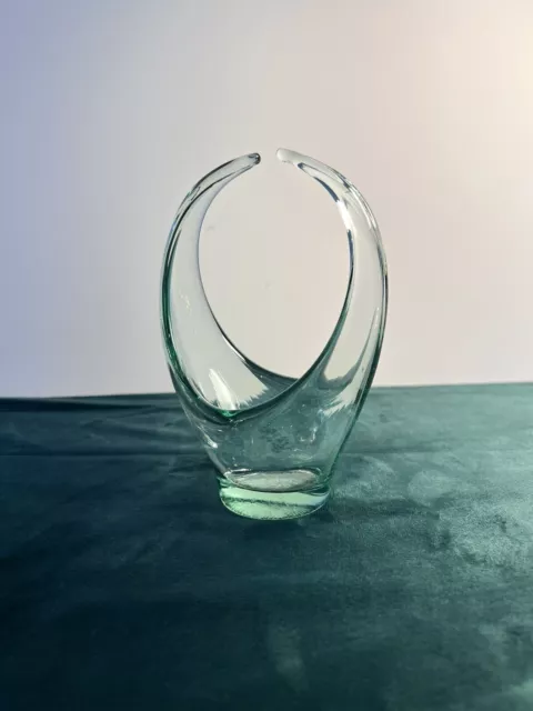 Élégante Coupe, Vase, Vide Poche En Verre Très Décorative