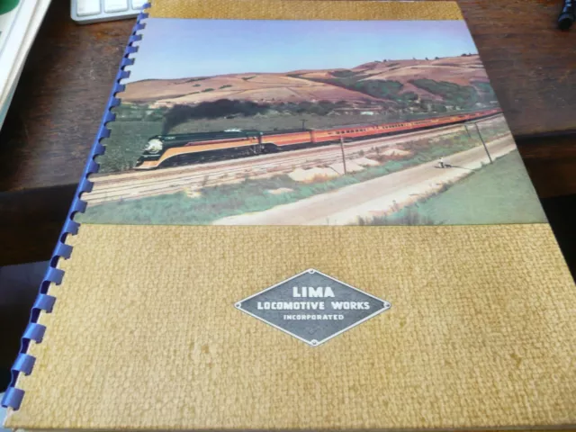 Lima Locomotive 1945 Steam Locomotive Catalog