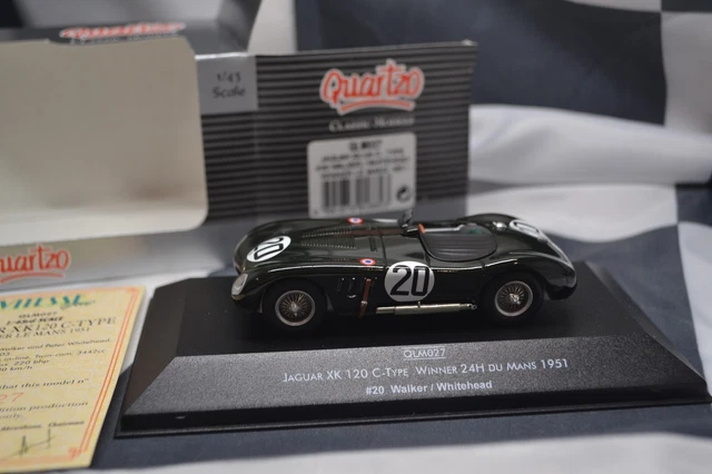 Milestone Miniatures JW6/Diamond Jubilee Celebration Jaguar C Type Le