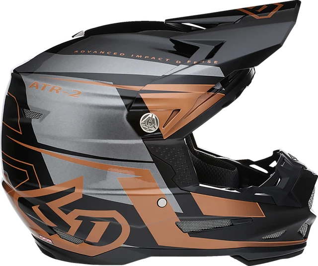 6D HELMETS ATR-2 Mach Helmet Small Bronze/Gray/Black