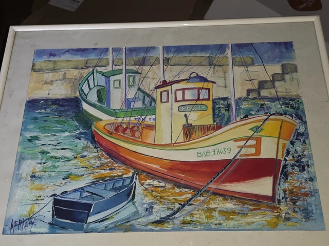 Image libre: pêcheurs, bateaux, poissons, capturés, poser, appareil