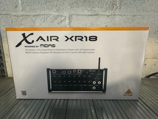 Xr18 Rarack BEHRINGER XR18 X Air Tablet-Controlled Rackmount Digital Mixer £312.68 ...