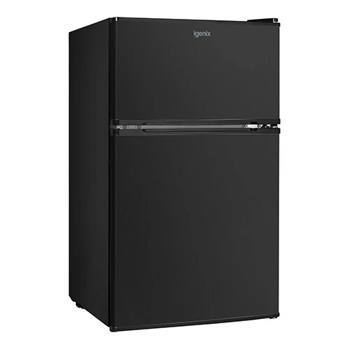 FREESTANDING UNDER COUNTER Fridge Freezer, Black, Igenix IG347FFB £169.