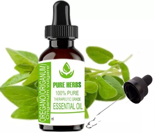 Pure Herbs Oregano 100% Pure & Natural Origanum vulgare Essential Oil