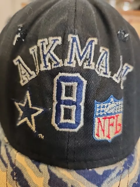 ZUBAZ MADE USA Vintage Dallas Cowboys NFL Football Hat Cap Blue Troy ...